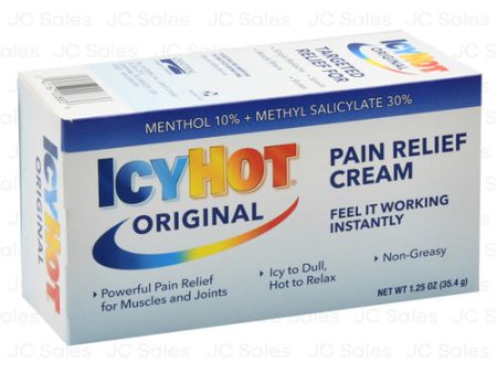 WHOLESALE ICYHOT ORIGINAL PAIN RELIEF CREAM 1.25 OZ SOLD BY CASE For Sale