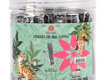 NEW WHOLESALE ADORO TOE CURVED  NAIL CLIPPER 36PC SOLD BY CASE Online now