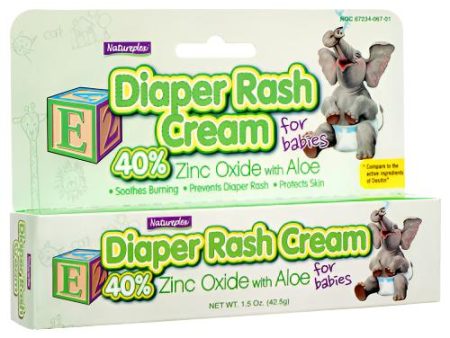 WHOLESALE NATUREPLEX DIAPER RASH CREAM ZINC OXIDE WITH ALOE 1.5 OZ SOLD BY CASE For Discount