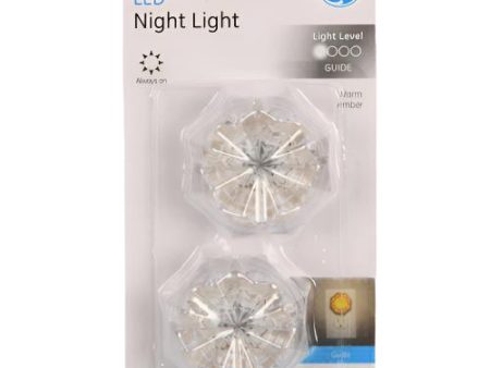 WHOLESALE NIGHT LIGHT  2 PK  LED SOLD BY CASE For Cheap