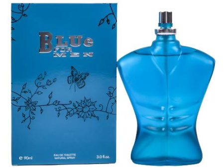 WHOLESALE MEN S EAU DE TOILETTE BLUE FOR MEN  3.0 OZ SOLD BY CASE For Discount