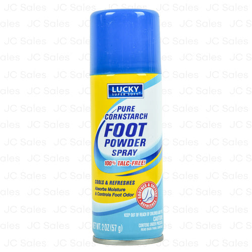 WHOLESALE LUCKY FOOT POWDER SPRAY 2 OZ SOLD BY CASE For Sale