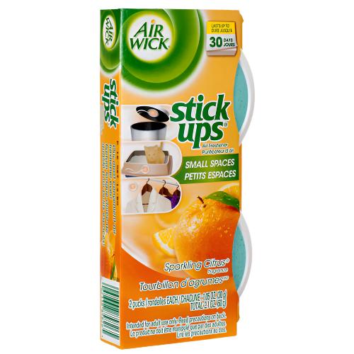 WHOLESALE AIRWICK STICK UP SPARKLING CITRUS 2 CT SOLD BY CASE Supply