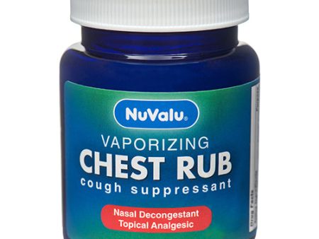 WHOLESALE NUVALU CHEST RUB 4 OZ SOLD BY CASE Fashion