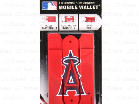 WHOLESALE MLB LOS ANGELES ANGELS 3IN1 MOBILE WALLET SOLD BY CASE Supply