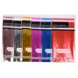 NEW WHOLESALE ALUMINUM FOILTABLECLOTH ASST METALIC COLORS 54x108 SOLD BY CASE Sale