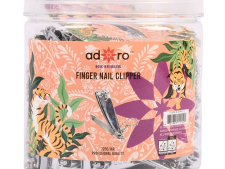 NEW WHOLESALE ADORO NAIL CLIPPER 72PC SOLD BY CASE Fashion