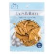 NEW WHOLESALE ANGELS CRAFT LATEX BALLOON 10CT GOLD SOLD BY CASE For Cheap