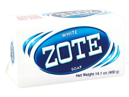 WHOLESALE ZOTE LAUNDRY SOAP WHITE BLANCO 400 GR SOLD BY CASE For Cheap