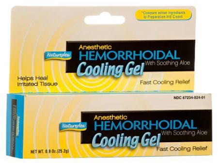 WHOLESALE NATUREPLEX HEMORRHOIDAL COOLING GEL 0.9 OZ SOLD BY CASE Hot on Sale