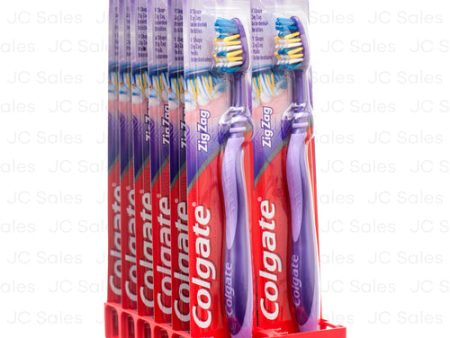 WHOLESALE COLGATE TOOTHBRUSH ZIGZAG SOFT SOLD BY CASE Fashion