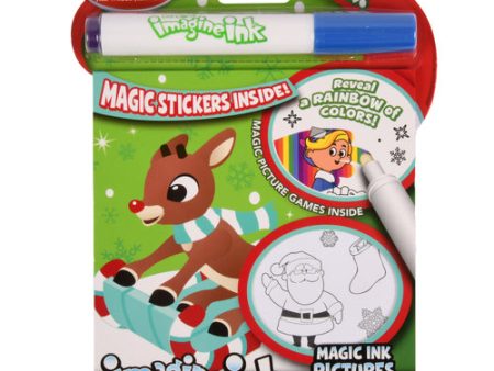 NEW WHOLESALE RUDOLPH IMAGINE INK GAME BOOK W MARKER SOLD BY CASE Online Sale