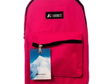 WHOLESALE EVEREST BACKPACK 15 HOT PINK-1045K SOLD BY CASE For Discount