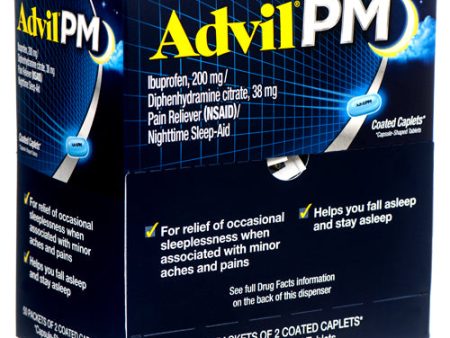 WHOLESALE ADVIL PM 50CT SOLD BY CASE on Sale